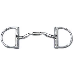 Myler Dee Without Hooks Low Port Comfort Snaffle MB 04