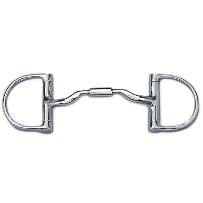 Myler Dee Without Hooks Low Port Comfort Snaffle MB 04 3 Myler Dee Without Hooks Low Port Comfort Snaffle MB 04