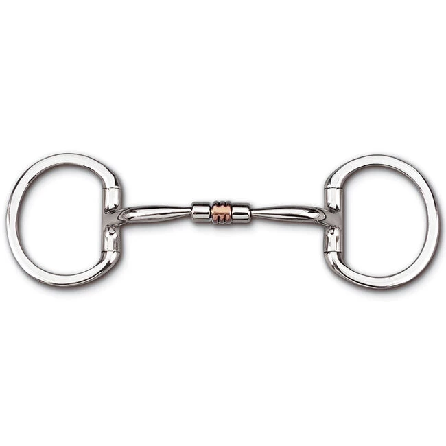 Myler Eggbutt Without Hooks And Comfort Snaffle Copper Roller MB 03 3 Myler Eggbutt Without Hooks And Comfort Snaffle Copper Roller MB 03