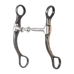 Classic Equine Short Shank Smooth Dogbone Bit