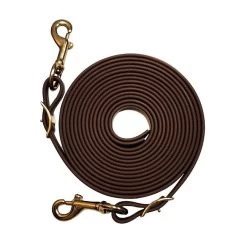 Triple E Dura-Tough Beta Split Reins -Equestrian Supplies TE1222WBR