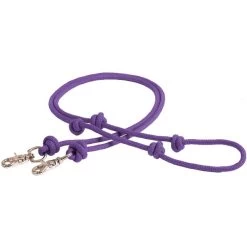 Tory Leather Poly Rope Knotted Barrel Rein -Equestrian Supplies TL233PR