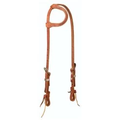 Weaver Leather Weaver Premium Harness Leather Headstall With Sliding Ear