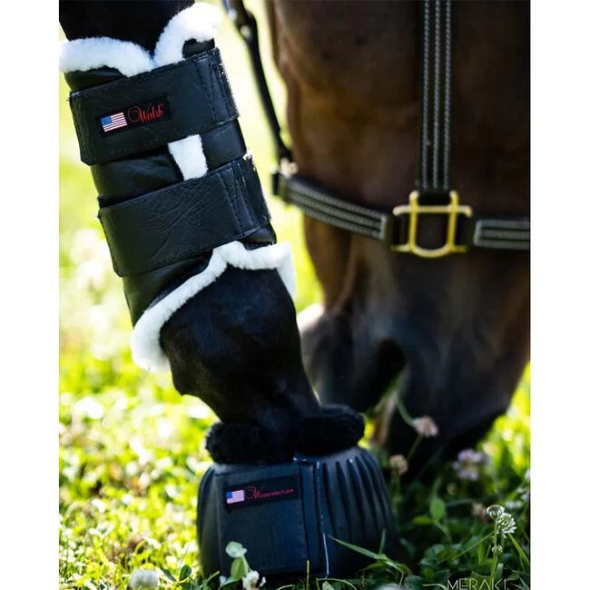 Walsh Velcro Bell Boots With Fleece 4 Walsh Velcro Bell Boots With Fleece - Image 2