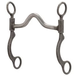 Weaver Leather Weaver Pro Series Short 6-1/2" Cheek Horse Bit - Sweet Iron Port