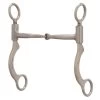 Weaver Leather Weaver Pro Series Short 6-1/2" Cheek Horse Bit - Sweet Iron Snaffle -Equestrian Supplies W2500600