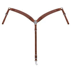 Weaver Leather Weaver Austin Contoured Leather Breastcollar