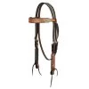Weaver Leather Weaver Turquoise Cross Floral Vine Headstall -Equestrian Supplies W450060100