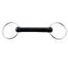 Korsteel Solid Rubber Mouth Loose Ring Snaffle Bit -Equestrian Supplies WB141925