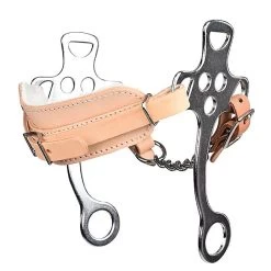 Korsteel Fleece-Lined Nose Hackamore