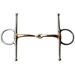Korsteel Copper Mouth Full Cheek Snaffle Bit