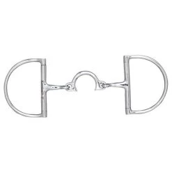Korsteel Broken Segunda Hunter D-Ring Snaffle Bit