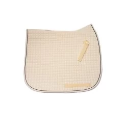 PRI Quilted Equu-Felt Filled Dressage Pad -Equestrian Supplies dressage cream