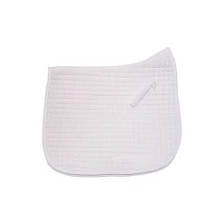 PRI Quilted Equu-Felt Filled Dressage Pad -Equestrian Supplies dressage white