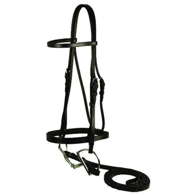 Gatsby Flat Snaffle Bridle 3 Gatsby Flat Snaffle Bridle