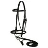 Gatsby Square Raised Snaffle Bridle 1 Gatsby Square Raised Snaffle Bridle -Equestrian Supplies gatsbysquareraisedbridlee 3