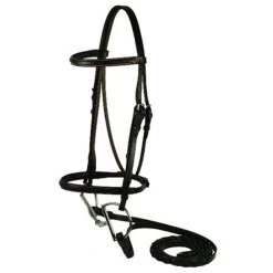 Gatsby Square Raised Snaffle Bridle