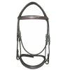 Henri De Rivel Mono Crown Bridle With Padded Wide Noseband