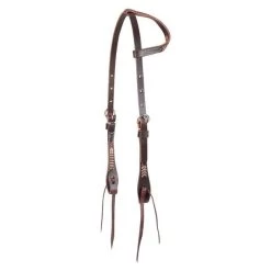 Classic Equine Rawhide Slip Ear Headstall