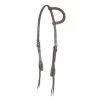 Classic Equine Rough Out Slip Ear Headstall -Equestrian Supplies hf86snt