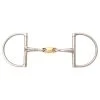 Korsteel JP Hunter Dee With Copper Oval Link Snaffle Bit -Equestrian Supplies jphunterdeecopperlink 2