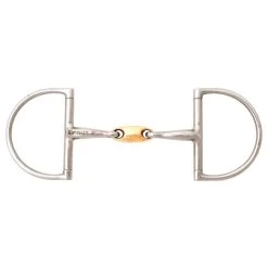 Korsteel JP Hunter Dee With Copper Oval Link Snaffle Bit