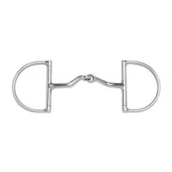 JP Hunter Dee Jointed Port Snaffle Bit