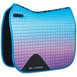 WeatherBeeta Prime Ombre Dressage Saddle Pad -Equestrian Supplies lagoon1