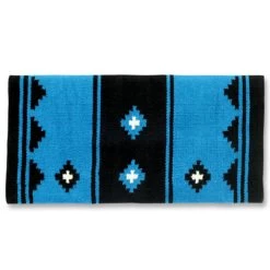 Mayatex Apache Saddle Blanket 12 Mayatex Apache Saddle Blanket -Equestrian Supplies m13301e7 turq black c