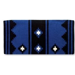 Mayatex Apache Saddle Blanket 10 Mayatex Apache Saddle Blanket -Equestrian Supplies m1330e3 royal black white
