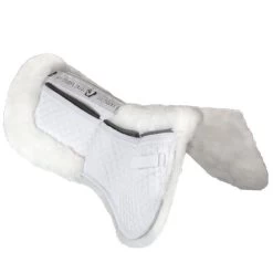 Total Saddle Fit Six Point Saddle Pad – Wither Freedom Sheepskin Half Pad
