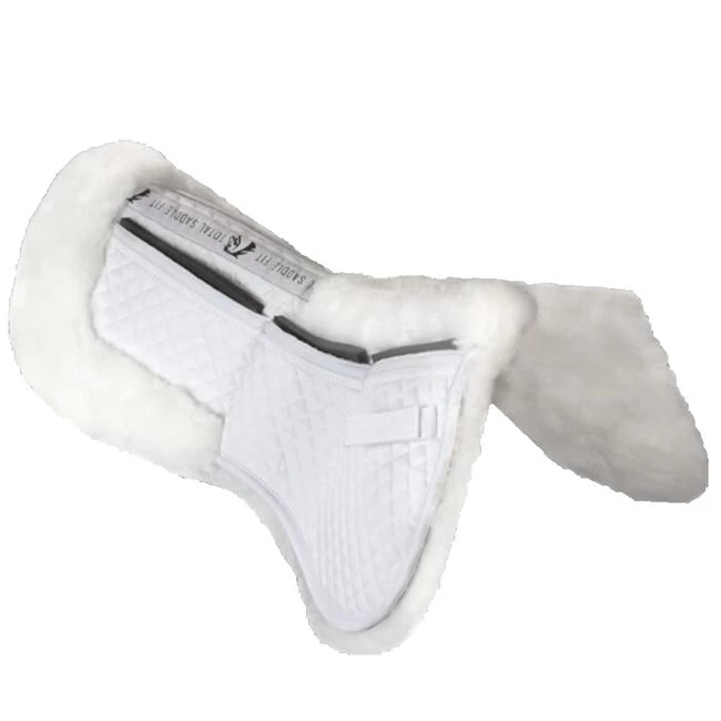 Total Saddle Fit Six Point Saddle Pad – Wither Freedom Sheepskin Half Pad 3 Total Saddle Fit Six Point Saddle Pad – Wither Freedom Sheepskin Half Pad